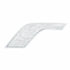 United Pacific 41669 Cowl Air Intake Grille Cowl Air Intake Grille - Intake Grille, LH, Chrome, for Volvo