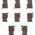 Wagner H15577 Disc Brake Hardware Kit Wagner H15577 Brake Disc Alignment Kit