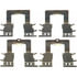 Wagner H15744 Disc Brake Hardware Kit Wagner H15744 Brake Disc Alignment Kit