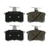 085-1189 by BECK ARNLEY - PREMIUM ASM BRAKE PADS