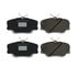 085-1321 by BECK ARNLEY - Premium Asm Brake Pads