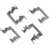 Wagner H5703 Disc Brake Hardware Kit Wagner H5703 Brake Disc Alignment Kit