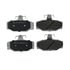 085-1413 by BECK ARNLEY - PREMIUM ASM BRAKE PADS