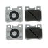 085-1414 by BECK ARNLEY - PREMIUM ASM BRAKE PADS