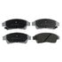 085-1453 by BECK ARNLEY - PREMIUM ASM BRAKE PADS