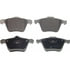 Wagner MX1003 Disc Brake Pad Set Wagner Brake ThermoQuiet MX1003 Semi-Metallic Disc Brake Pad Set