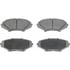 Wagner MX1009 Disc Brake Pad Set Wagner Brake ThermoQuiet MX1009 Semi-Metallic Disc Brake Pad Set