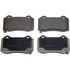 Wagner MX1270 Disc Brake Pad Set Wagner Brake ThermoQuiet MX1270 Semi-Metallic Disc Brake Pad Set