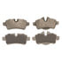 Wagner MX1309 Disc Brake Pad Set Wagner Brake ThermoQuiet MX1309 Semi-Metallic Disc Brake Pad Set