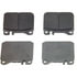 Wagner MX145A Disc Brake Pad Set Wagner Brake ThermoQuiet MX145A Semi-Metallic Disc Brake Pad Set