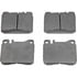 Wagner MX145 Disc Brake Pad Set Wagner Brake ThermoQuiet MX145 Semi-Metallic Disc Brake Pad Set