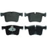 Wagner MX1561 Disc Brake Pad Set Wagner Brake ThermoQuiet MX1561 Semi-Metallic Disc Brake Pad Set