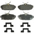 Wagner MX1562 Disc Brake Pad Set Wagner Brake ThermoQuiet MX1562 Semi-Metallic Disc Brake Pad Set