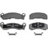 Wagner MX150 Disc Brake Pad Set Wagner Brake ThermoQuiet MX150 Semi-Metallic Disc Brake Pad Set