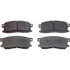 Wagner MX176 Disc Brake Pad Set Wagner ThermoQuiet MX176 Semi-Metallic Disc Brake Pad Set