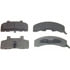 Wagner MX215 Disc Brake Pad Set Wagner Brake ThermoQuiet MX215 Semi-Metallic Disc Brake Pad Set
