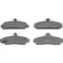 Wagner MX216 Disc Brake Pad Set Wagner Brake ThermoQuiet MX216 Semi-Metallic Disc Brake Pad Set