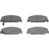 Wagner MX273 Disc Brake Pad Set Wagner Brake ThermoQuiet MX273 Semi-Metallic Disc Brake Pad Set