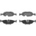 Wagner MX279 Disc Brake Pad Set Wagner Brake ThermoQuiet MX279 Semi-Metallic Disc Brake Pad Set