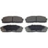 Wagner MX304 Disc Brake Pad Set Wagner ThermoQuiet MX304 Semi-Metallic Disc Brake Pad Set