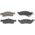 Wagner MX344A Disc Brake Pad Set Wagner ThermoQuiet MX344A Semi-Metallic Disc Brake Pad Set