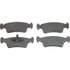Wagner MX359 Disc Brake Pad Set Wagner Brake ThermoQuiet MX359 Semi-Metallic Disc Brake Pad Set