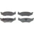 Wagner MX415 Disc Brake Pad Set Wagner Brake ThermoQuiet MX415 Semi-Metallic Disc Brake Pad Set