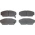 Wagner MX409 Disc Brake Pad Set Wagner Brake ThermoQuiet MX409 Semi-Metallic Disc Brake Pad Set