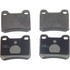 Wagner MX426 Disc Brake Pad Set Wagner Brake ThermoQuiet MX426 Semi-Metallic Disc Brake Pad Set