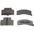 Wagner MX459A Disc Brake Pad Set Wagner Brake ThermoQuiet MX459A Semi-Metallic Disc Brake Pad Set