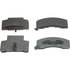 Wagner MX459 Disc Brake Pad Set Wagner Brake ThermoQuiet MX459 Semi-Metallic Disc Brake Pad Set