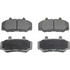 Wagner MX492 Disc Brake Pad Set Wagner ThermoQuiet MX492 Semi-Metallic Disc Brake Pad Set