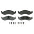 Wagner MX477 Disc Brake Pad Set Wagner Brake ThermoQuiet MX477 Semi-Metallic Disc Brake Pad Set