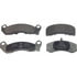 Wagner MX499 Disc Brake Pad Set Wagner ThermoQuiet MX499 Semi-Metallic Disc Brake Pad Set