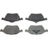 Wagner MX555A Disc Brake Pad Set Wagner Brake ThermoQuiet MX555A Semi-Metallic Disc Brake Pad Set