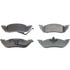 Wagner MX529A Disc Brake Pad Set Wagner Brake ThermoQuiet MX529A Semi-Metallic Disc Brake Pad Set