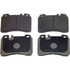 Wagner MX561B Disc Brake Pad Set Wagner Brake ThermoQuiet MX561B Semi-Metallic Disc Brake Pad Set