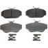 Wagner MX601 Disc Brake Pad Set Wagner Brake ThermoQuiet MX601 Semi-Metallic Disc Brake Pad Set