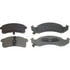 Wagner MX623 Disc Brake Pad Set Wagner Brake ThermoQuiet MX623 Semi-Metallic Disc Brake Pad Set