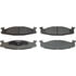 Wagner MX632 Disc Brake Pad Set Wagner Brake ThermoQuiet MX632 Semi-Metallic Disc Brake Pad Set
