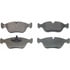 Wagner MX618 Disc Brake Pad Set Wagner Brake ThermoQuiet MX618 Semi-Metallic Disc Brake Pad Set
