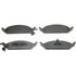 Wagner MX650A Disc Brake Pad Set Wagner Brake ThermoQuiet MX650A Semi-Metallic Disc Brake Pad Set