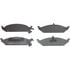 Wagner MX650 Disc Brake Pad Set Wagner Brake ThermoQuiet MX650 Semi-Metallic Disc Brake Pad Set