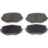 Wagner MX635 Disc Brake Pad Set Wagner Brake ThermoQuiet MX635 Semi-Metallic Disc Brake Pad Set