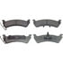 Wagner MX664 Disc Brake Pad Set Wagner Brake ThermoQuiet MX664 Semi-Metallic Disc Brake Pad Set