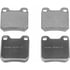 Wagner MX709A Disc Brake Pad Set Wagner Brake ThermoQuiet MX709A Semi-Metallic Disc Brake Pad Set