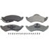 Wagner MX746 Disc Brake Pad Set Wagner Brake ThermoQuiet MX746 Semi-Metallic Disc Brake Pad Set