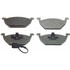 Wagner MX768A Disc Brake Pad Set Wagner Brake ThermoQuiet MX768A Semi-Metallic Disc Brake Pad Set