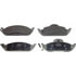 Wagner MX760 Disc Brake Pad Set Wagner Brake ThermoQuiet MX760 Semi-Metallic Disc Brake Pad Set