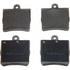 Wagner MX779 Disc Brake Pad Set Wagner Brake ThermoQuiet MX779 Semi-Metallic Disc Brake Pad Set